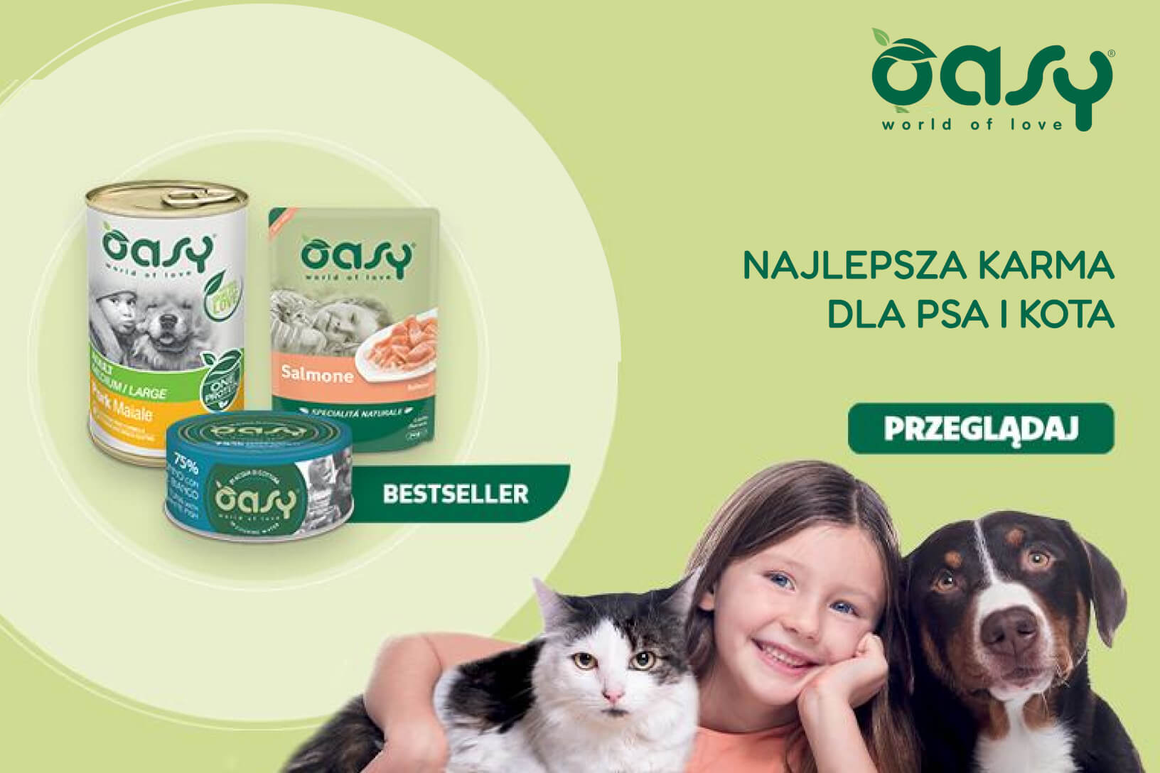 OASY PETFOODS : otoczeni jakością