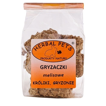 HERBAL PETS - gryzaczki melisowe dla gryzoni 140g