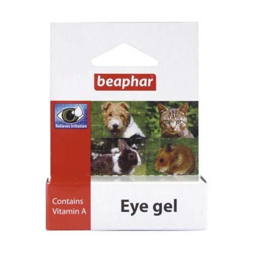 Beaphar Eye Gel 5 ml - żel do oczu dla zwierząt z witaminą A 5 ml Dostawa GRATIS od 159 zł + super okazje