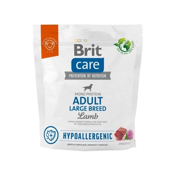 BRIT Care Dog Hypoallergenic Adult Large Breed Lamb - sucha karma dla psa 1kg