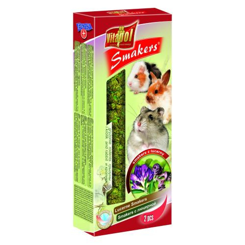Vitapol smakers dla gryzoni i królików - z lucerną 2 szt. Dostawa GRATIS od 159 zł + super okazje
