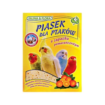 FAUNA & FLORA Piasek Pomarańczowy Dla Ptaków 1kg