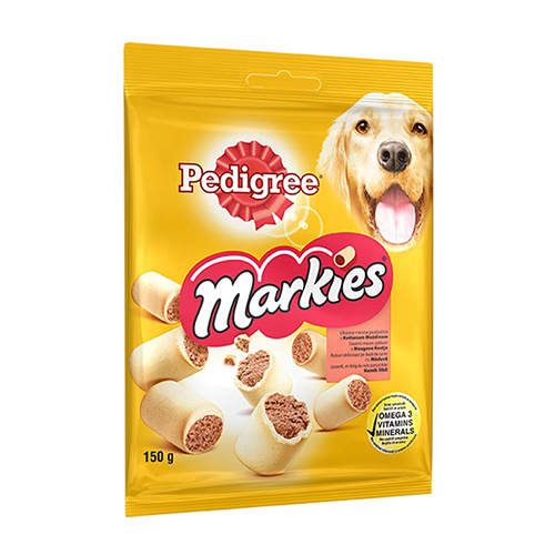 Pedigree Markies z kością szpikową 150 g - przysmak dla psów 150g Dostawa GRATIS od 159 zł + super okazje