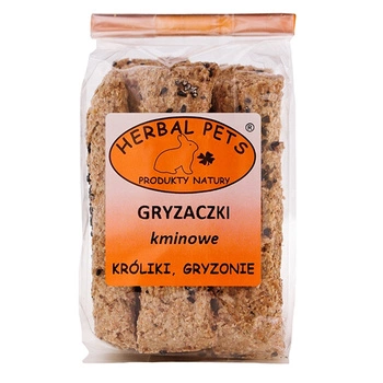 HERBAL PETS - gryzaczki kminowe dla gryzoni 160g