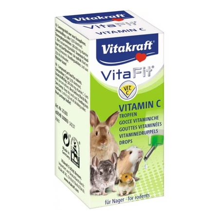 VITAKRAFT Vita Fit Vitamin C - krople dla gryzoni 10ml