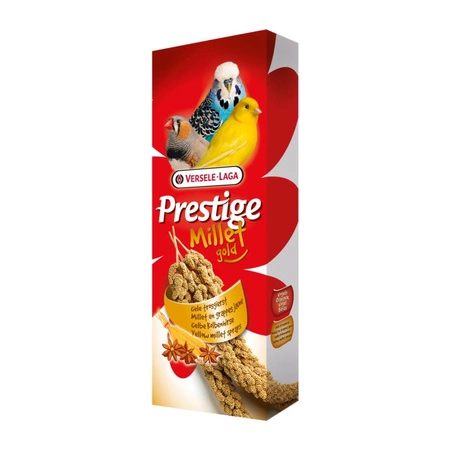 VERSELE LAGA Prestige Millet Yellow - proso żółte w kłosach przysmak dla ptaków papug 100g