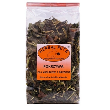 HERBAL PETS Pokrzywa - przysmak dla gryzoni i królików 70g