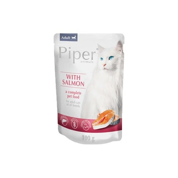 PIPER ANIMALS - mokra karma dla kota z łososiem - saszetka 100g