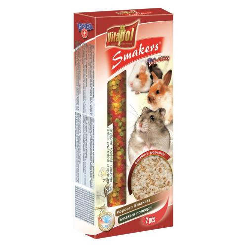 Vitapol smakers dla gryzoni i królików - popcorn 2 szt. Dostawa GRATIS od 159 zł + super okazje