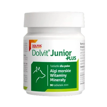 DOLFOS Dolvit Canis Junior Mini Plus - witaminy dla psów 90tabl
