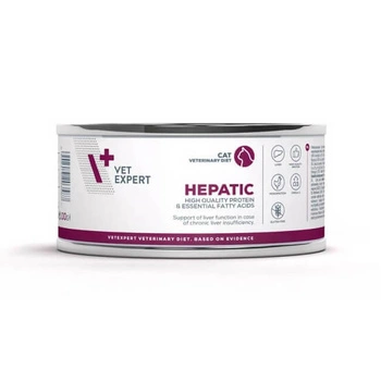 4T Veterinary Diet Hepatic Cat - mokra karma dla kota - puszka 100g