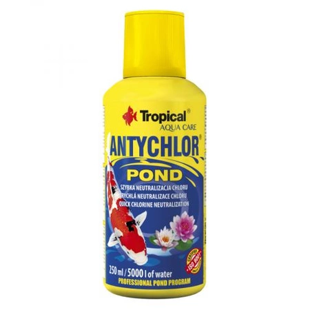 TROPICAL Antychlor Pond - uzdatniacz wody do oczka wodnego 250ml