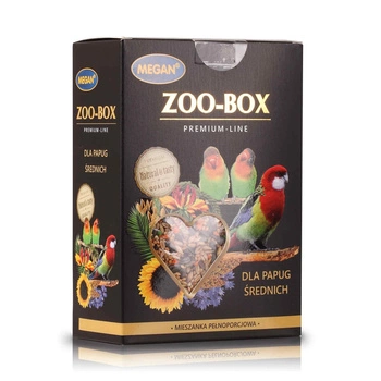 MEGAN Zoo-Box Premium Line - karma dla średnich papug 750g