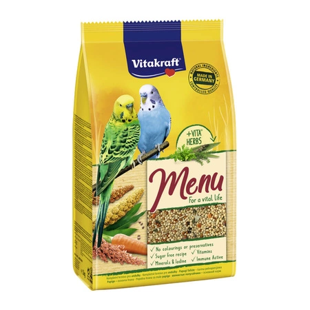 VITAKRAFT Menu Vital - karma dla papużki falistej 1kg