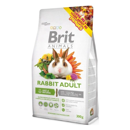 BRIT ANIMALS Rabbit Adult Complete - karma dla królika 300g