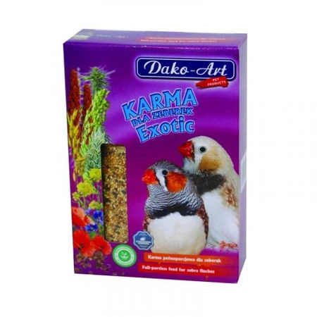 DAKO-ART Exotic - pokarm dla ptaków zeberek 500g