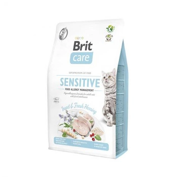 BRIT Care Cat Grain-Free Insect & Herring Sensitive - sucha karma dla kota 400g