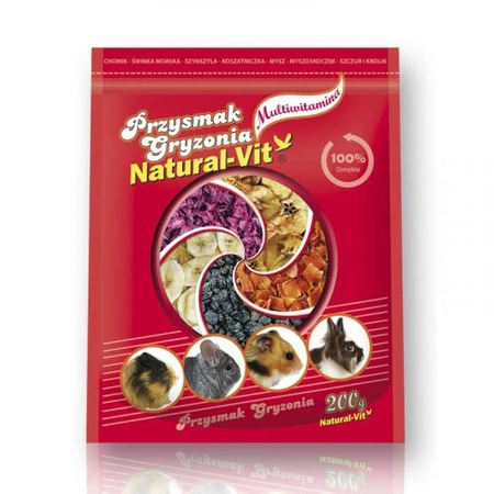 NATURAL-VIT Multiwitamina – przysmak dla gryzoni 200g