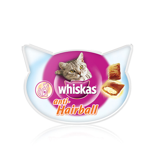 Whiskas Anti - Hairball 50 g - przysmak dla kotów odkłaczacz 50g Dostawa GRATIS od 99 zł + super okazje