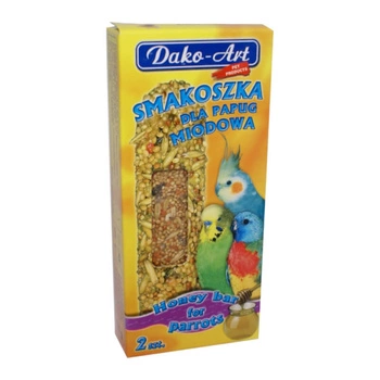 DAKO ART Smakoszka miodowa - kolba dla papug 2szt