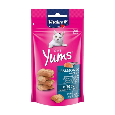 VITAKRAFT Cat Yums Z Łososiem - przysmak dla kota 40g