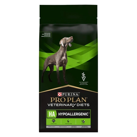 PURINA Pro Plan Veterinary Diets Canine HA Hypoallergenic - sucha karma dla psa z nadwrażliwością 11kg