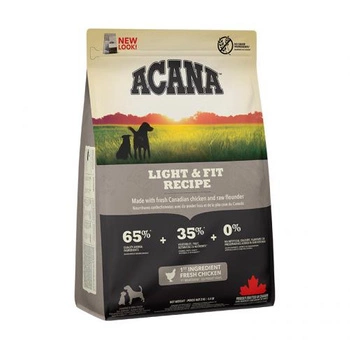 ACANA Dog Light & Fit - sucha karma dla psa 11,4kg