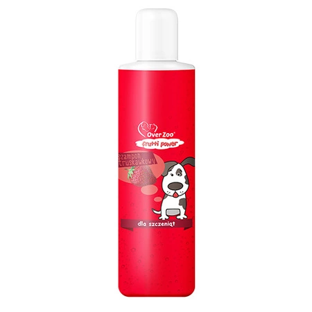 OVER ZOO - szampon truskawkowy dla szczeniąt 200ml