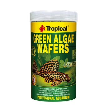 TROPICAL Green Algae Wafers - pokarm dla rybek ozdobnych glonojadów 1000ml