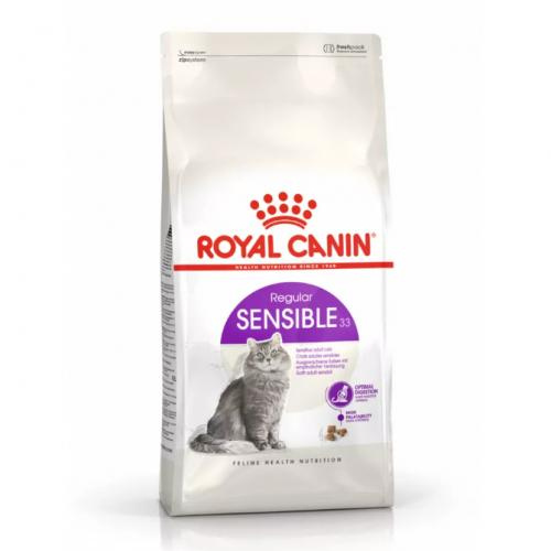 Royal Canin Regular Sensible 400 g - sucha karma dla kotów o wrażliwym przewodzie pokarmowym 400g Dostawa GRATIS od 99 zł + super okazje