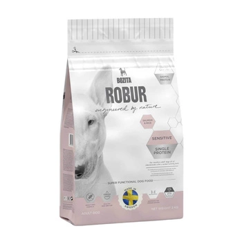 BOZITA Robur Sensitive Single Protein Salmon & Rice - sucha karma dla psa 3kg