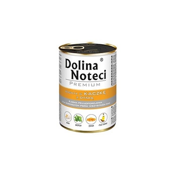 DOLINA NOTECI Premium - mokra karma dla psa z kaczką i dynia - puszka 400g