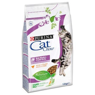 PURINA Cat Chow Hairball Control - sucha karma dla kota 1,5kg