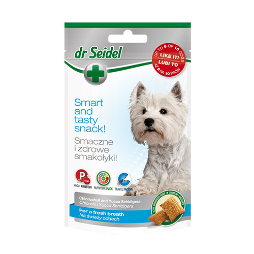 DR SEIDEL - smakołyki dla psów na świeży oddech 90g