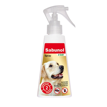 SABUNOL - spray przeciw pchłom 100ml