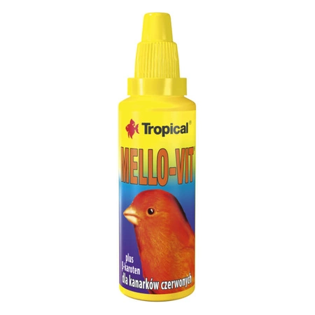 TROPICAL Mello-Vit - mikroelementy dla czerwonych kanarków 30ml