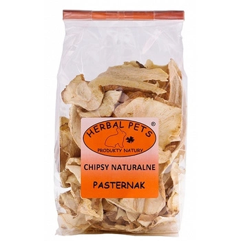 HERBAL PETS - chipsy naturalne z pasternaka 125g 