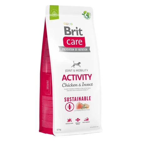 BRIT Care Dog Sustainable Activity Chicken Insect - sucha karma dla psa 12kg