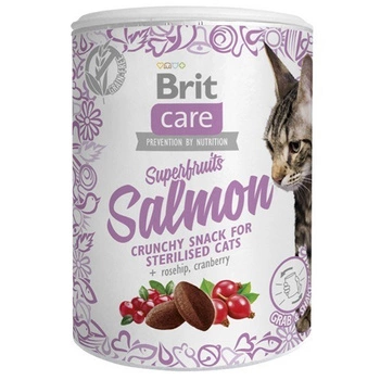 BRIT Care Cat Snack Superfruits Salmon – przekąska dla kota 100g