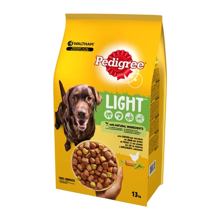 PEDIGREE Adult Light z kurczakiem i warzywami - sucha karma dla psa 13kg