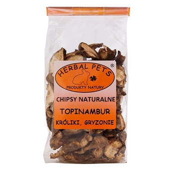 HERBAL PETS - chipsy naturalne z topinambura 75g