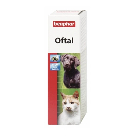 BEAPHAR Oftal Eyewater - krople do pielęgnacji oczu 50ml