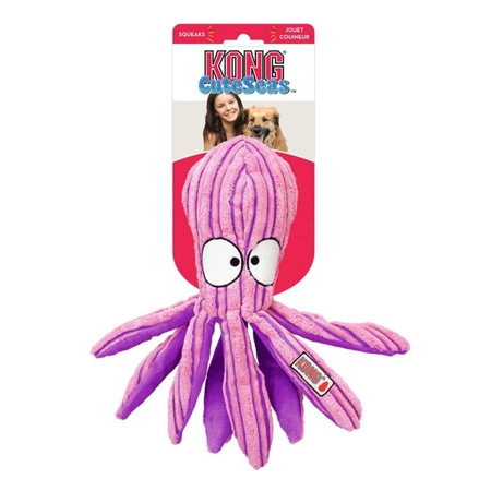 KONG Cuteseas Octopus - ośmiornica zabawka dla psa - rozmiar S