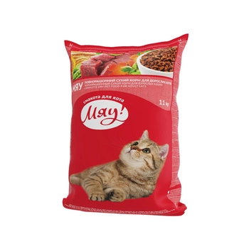 MIAU Adult Cat z kurczakiem - sucha karma dla kota 11kg