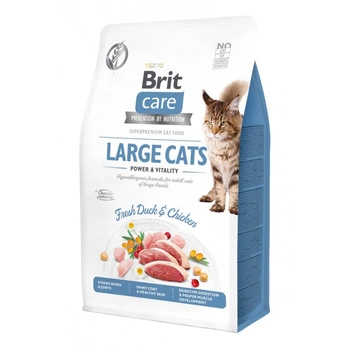 BRIT Care Cat Grain-Free Large Cats Power & Vitality - sucha karma dla kota 2kg