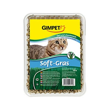 GIMPET Soft Gras - trawa dla kota - pojemnik  100g