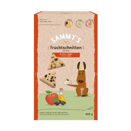 BOSCH Sammy's Fruit Slices - owocowe przysmaki dla psa 800g