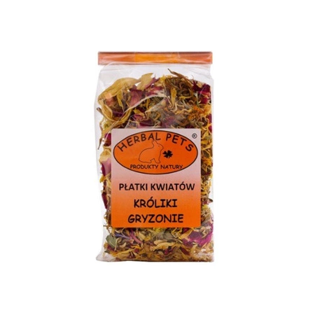 HERBAL PETS - płatki kwiatów dla królika i gryzoni 30g