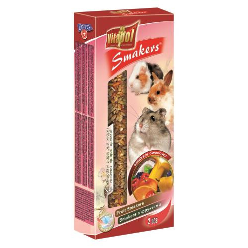 Vitapol smakers dla gryzoni i królików - owocowy 2 szt. Dostawa GRATIS od 159 zł + super okazje