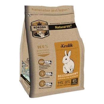 NATURAL-VIT Korona Natury – naturalny pokarm dla królika 10kg